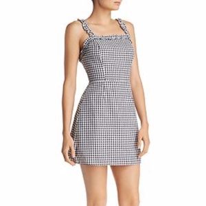 Lost + Wander Mimosa Ruffle Dress in Black